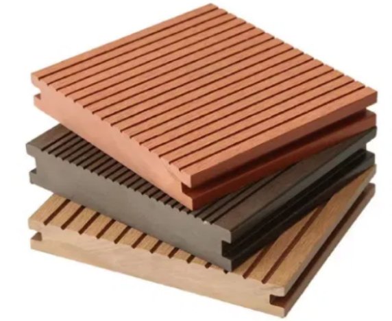 Outdoor WPC flooring for swimming pools